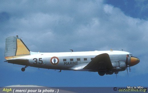 Cours de Volant sur C47 en 1975